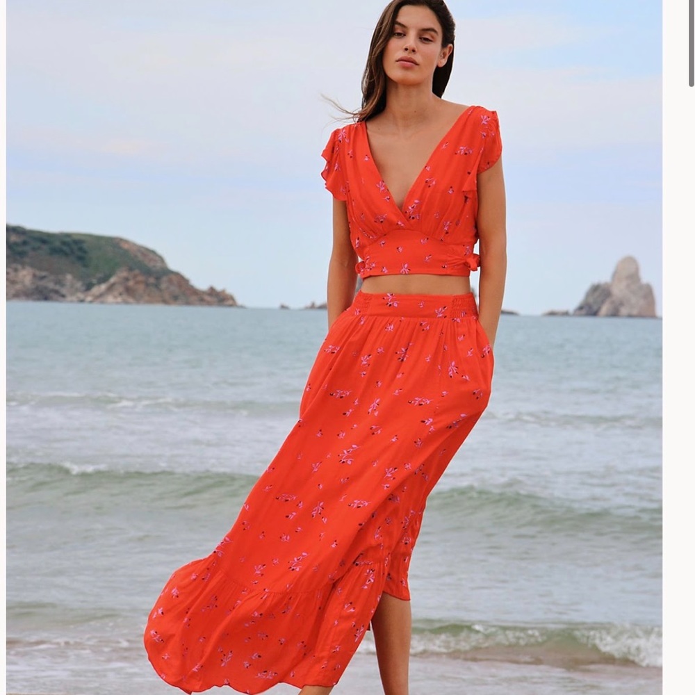 Free people size XS 2 piece dress